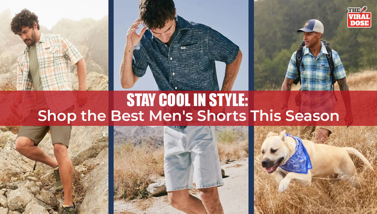 Stay Cool in Style: Shop the Best Men's Shorts This Season